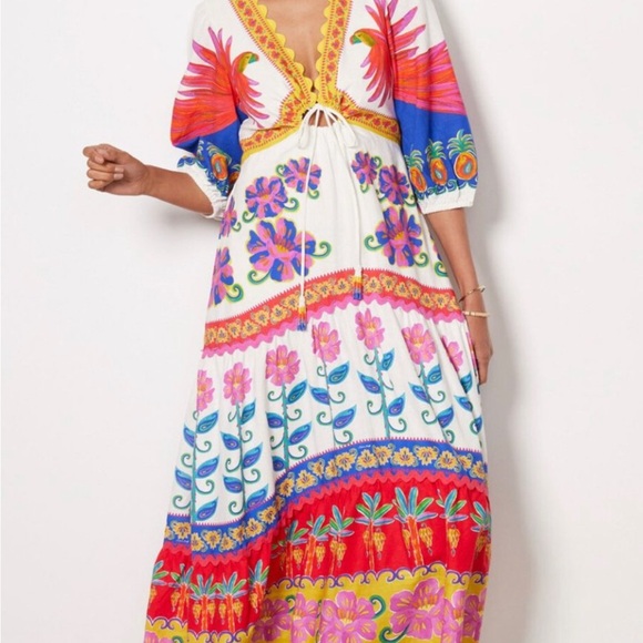 SOLD 🛑 ❌Farm Rio  dresses size medium new with tags - Picture 12 of 16